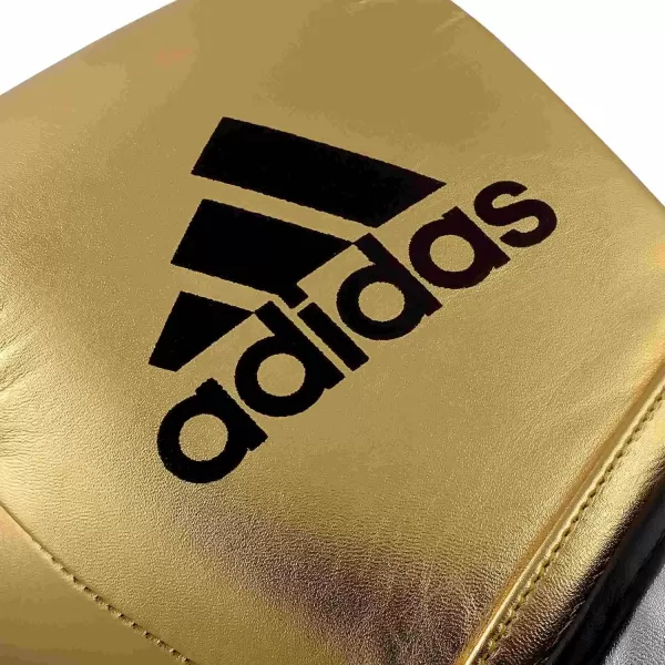 imageadidas AdiSpeed 501 Pro Boxing and Kickboxing Gloves for Women ampamp MenMET GOLDSILVERBLACK