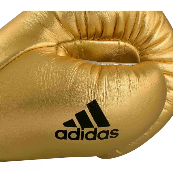 imageadidas AdiSpeed 501 Pro Boxing and Kickboxing Gloves for Women ampamp MenMET GOLDSILVERBLACK