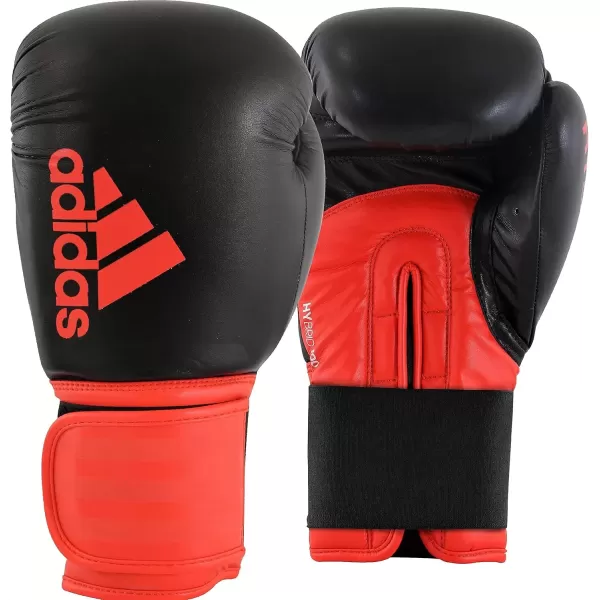 imageadidas Adidas Boxing Gloves Men Women Kids Sparring Training Hybrid 100 6oz 8oz 10oz 12oz 14oz 16ozBLACKRED