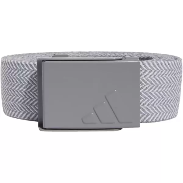 imageadidas Heather Reversible Web Golf BeltGrey Three