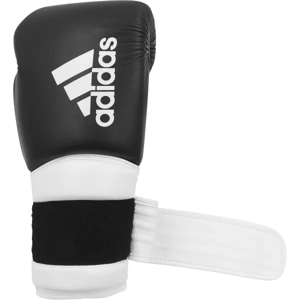 imageadidas Hybrid 300 Boxing and Kickboxing Gloves for Women ampamp MenBLACKWHITE