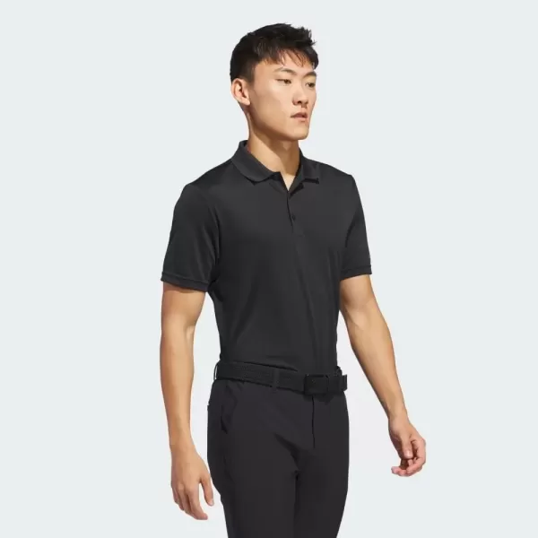 imageadidas Mens Adi Performance Polo ShirtBlack