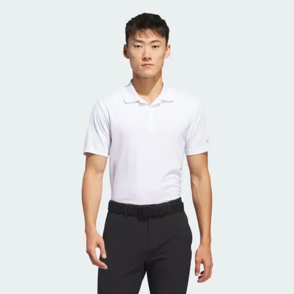 imageadidas Mens Adi Performance Polo ShirtWhite