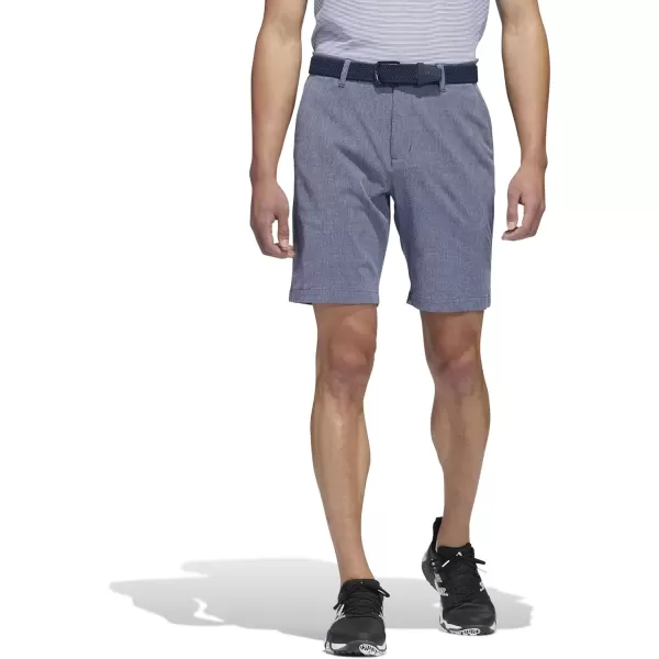 imageadidas Mens Crosshatch Golf ShortsCollegiate Navy