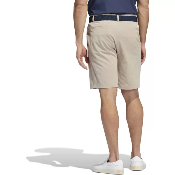 imageadidas Mens Crosshatch Golf ShortsHempWhite