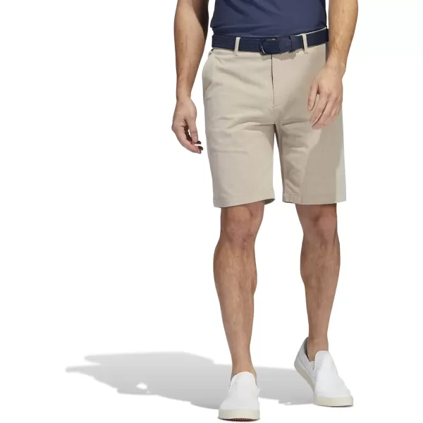 imageadidas Mens Crosshatch Golf ShortsHempWhite