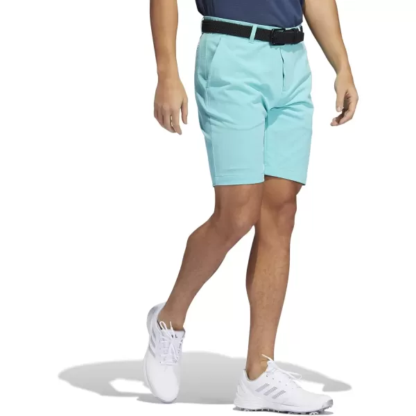 imageadidas Mens Crosshatch Golf ShortsSemi Mint RushWhite