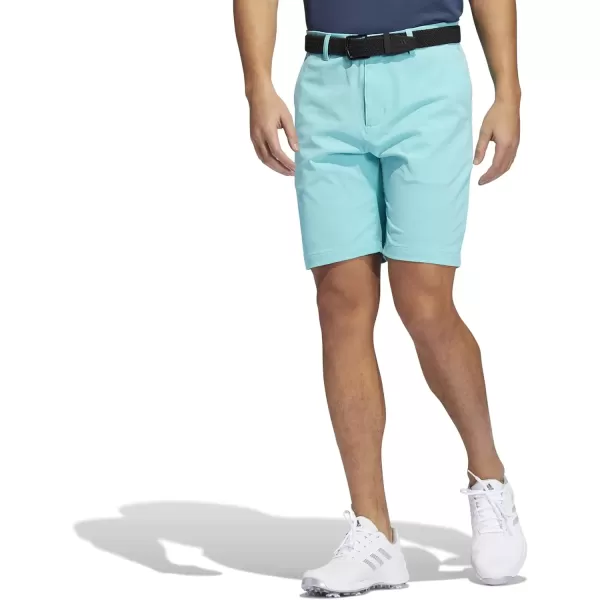 imageadidas Mens Crosshatch Golf ShortsSemi Mint RushWhite