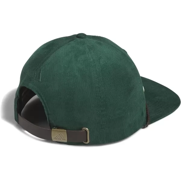 imageadidas Mens Leather Cord Corduroy HatCollegiate Green