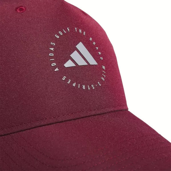 imageadidas Mens Performance Golf HatTeam Colleg Burgundy