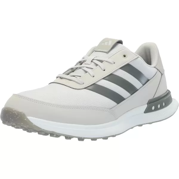 imageadidas Mens S2G Spikeless 24 Golf ShoesAluminaSilver PebblePutty Grey