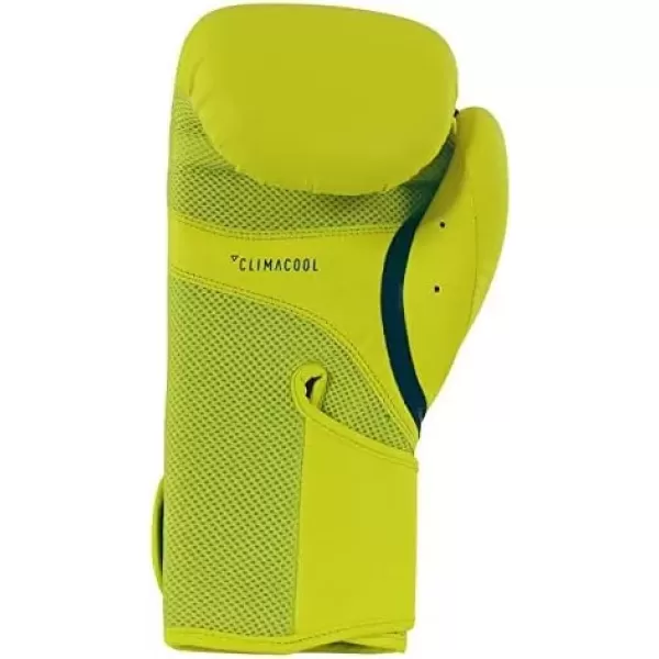 imageadidas Speed 100 Boxing Kickboxing Gloves for Women ampamp MenShockYellowBlue