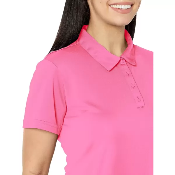 imageadidas Womens Performance Primegreen Golf Polo ShirtSolar Pink