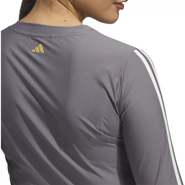 imageadidas Womens Ultimate365 Twistknit Long Sleeve ShirtGrey