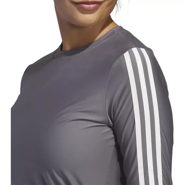 imageadidas Womens Ultimate365 Twistknit Long Sleeve ShirtGrey