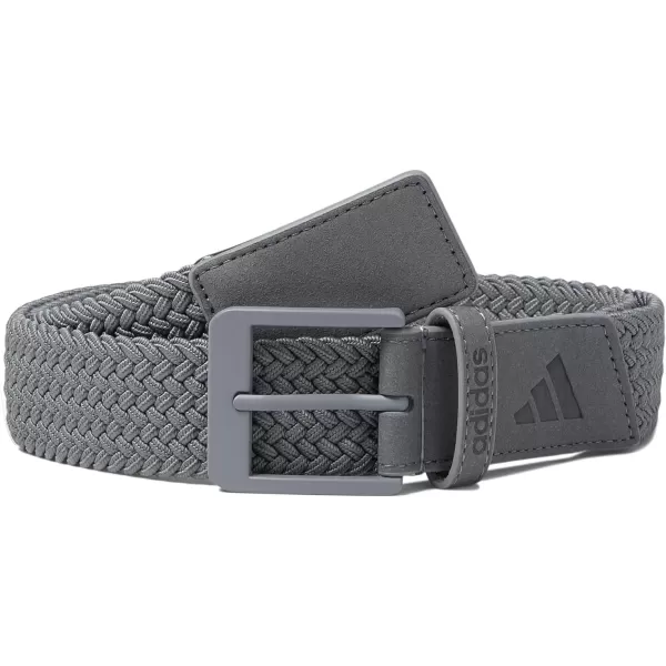 imageadidas Braided Stretch Golf BeltGrey Three