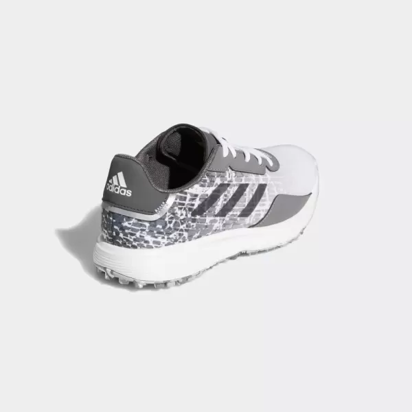 imageadidas Kids S2G Spikeless Golf ShoeFootwear WhiteGrey FourGrey Six