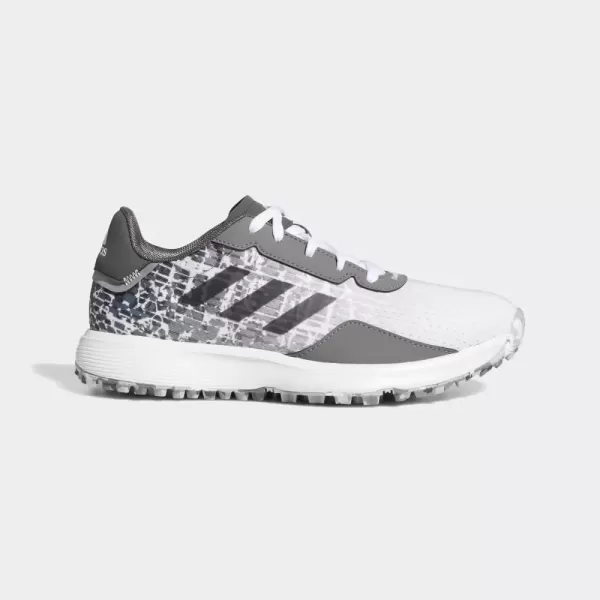 imageadidas Kids S2G Spikeless Golf ShoeFootwear WhiteGrey FourGrey Six