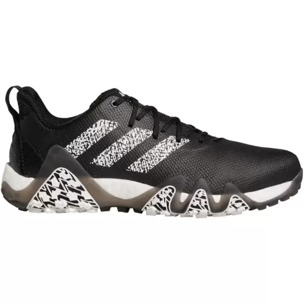 imageadidas Mens Codechaos 22 Spikeless Golf ShoeCore BlackFootwear WhiteGrey Five