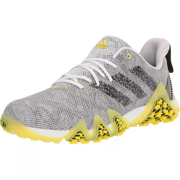 imageadidas Mens Codechaos 22 Spikeless Golf ShoeFootwear WhiteCore BlackBeam Yellow