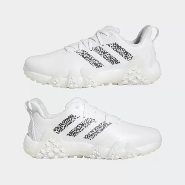 imageadidas Mens Codechaos 22 Spikeless Golf ShoeFootwear WhiteCore BlackCrystal White