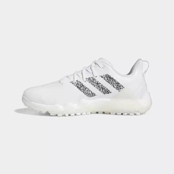 imageadidas Mens Codechaos 22 Spikeless Golf ShoeFootwear WhiteCore BlackCrystal White