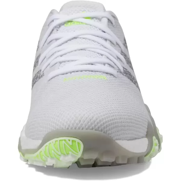 imageadidas Mens Codechaos 22 Spikeless Golf ShoeFootwear WhiteGrey ThreeLucid Lemon