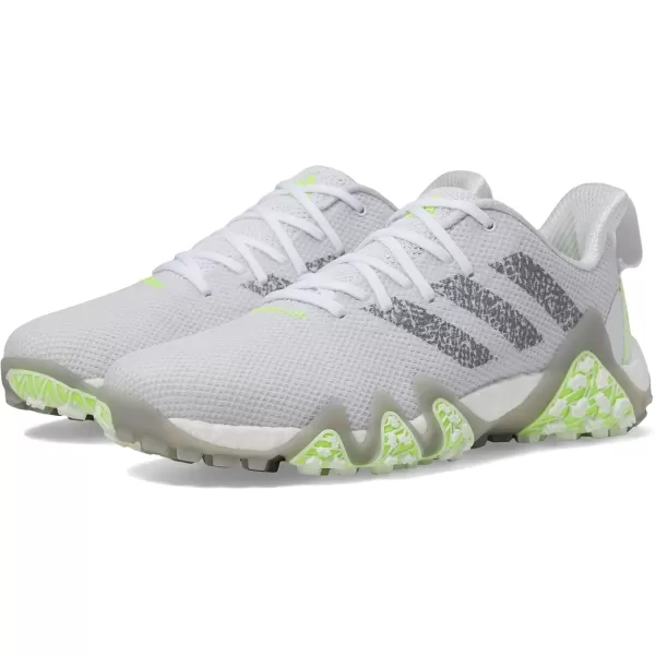 imageadidas Mens Codechaos 22 Spikeless Golf ShoeFootwear WhiteGrey ThreeLucid Lemon