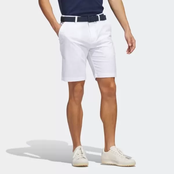 imageadidas Mens GoTo 9 quot Golf ShortsWhite