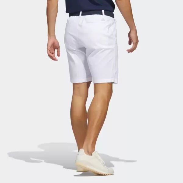 imageadidas Mens GoTo 9 quot Golf ShortsWhite