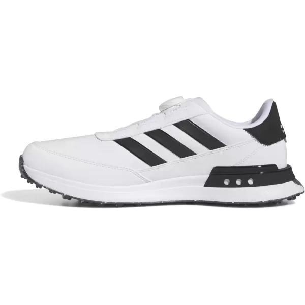 imageadidas Mens S2G Spikeless BOA 24 Golf ShoeFootwear WhiteCore BlackFootwear White