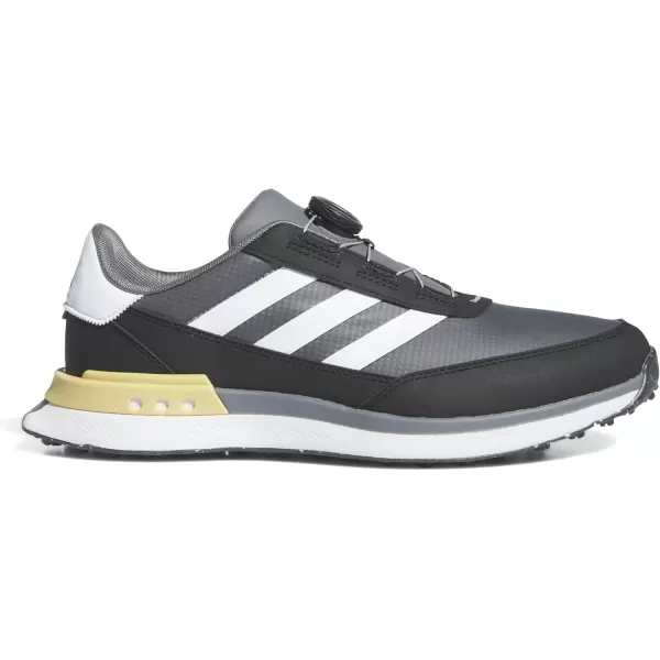 imageadidas Mens S2G Spikeless BOA 24 Golf ShoeGrey ThreeFootwear WhiteCore Black