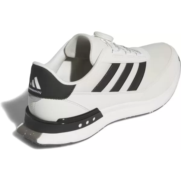 imageadidas Mens S2G Spikeless BOA 24 Golf ShoeOrbit GreyCore BlackFootwear White