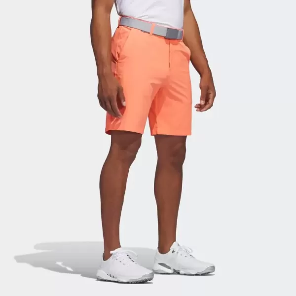 imageadidas Mens Ultimate365 85 quot Golf ShortsCoral Fusion