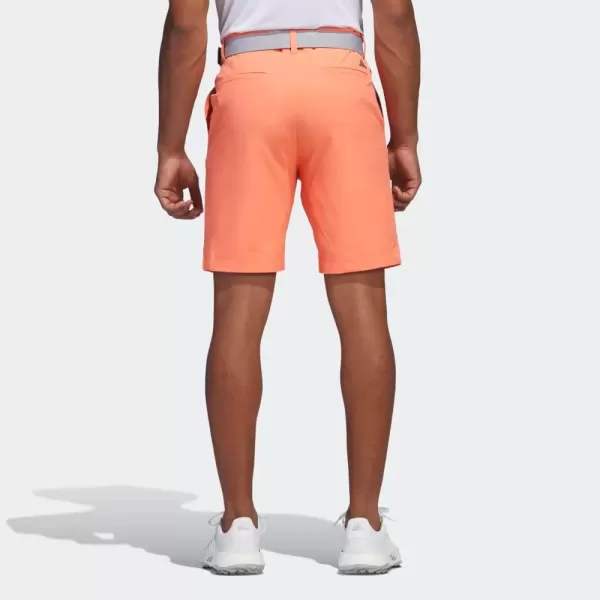 imageadidas Mens Ultimate365 85 quot Golf ShortsCoral Fusion