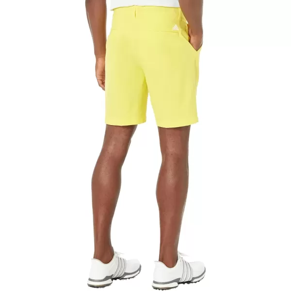 imageadidas Mens Ultimate365 85 quot Golf ShortsImpact Yellow