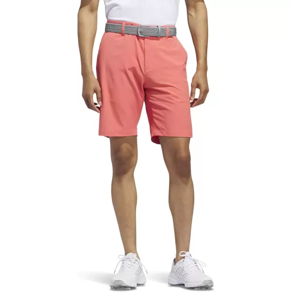 imageadidas Mens Ultimate365 85 quot Golf ShortsPreloved Scarlet