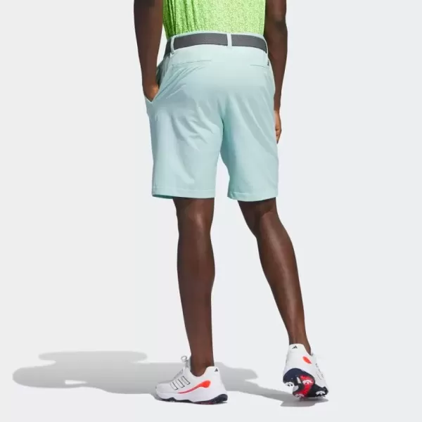 imageadidas Mens Ultimate365 85 quot Golf ShortsSemi Flash Aqua