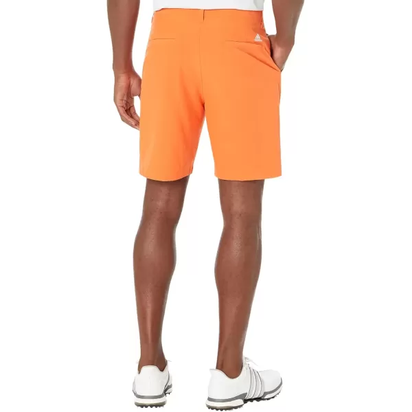 imageadidas Mens Ultimate365 85 quot Golf ShortsSemi Impact Orange