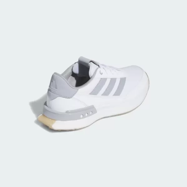 imageadidas UnisexChild S2g Spikeless 24 Golf ShoesFootwear WhiteHalo SilverGum 4