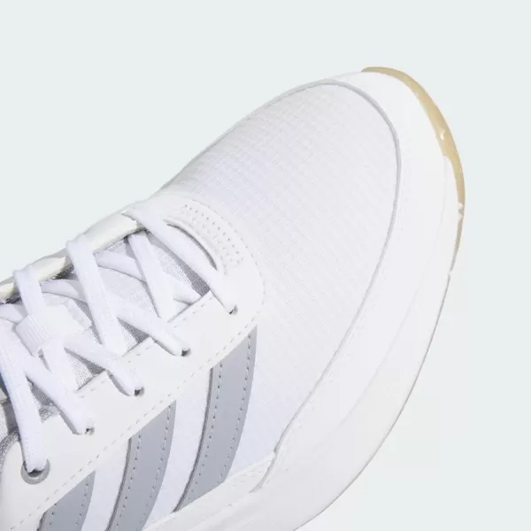 imageadidas UnisexChild S2g Spikeless 24 Golf ShoesFootwear WhiteHalo SilverGum 4