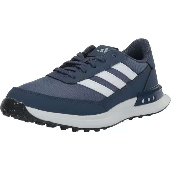 imageadidas UnisexChild S2g Spikeless 24 Golf ShoesPreloved InkFootwear WhiteCore Black