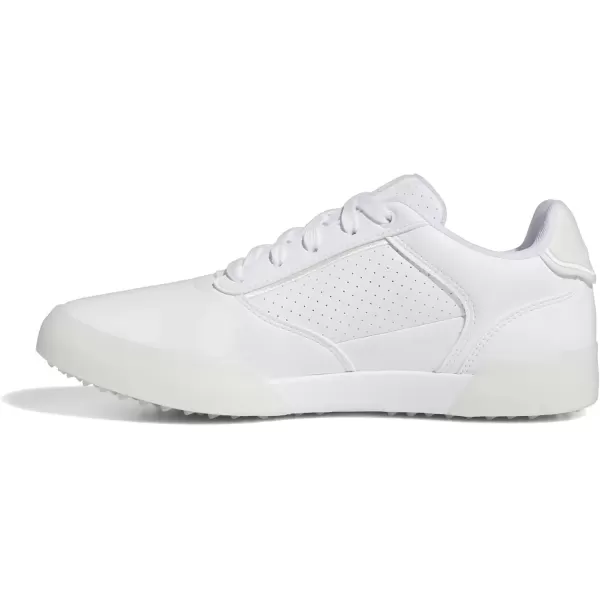 imageadidas Womens Retrocross Spikeless Golf ShoeFootwear WhiteCrystal JadeOff White