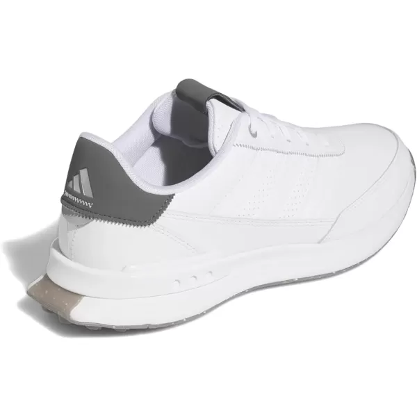 imageAdidas Mens S2g Spikeless Leather 24 Golf ShoesFootwear WhiteCharcoal