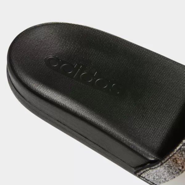 imageadidas Kids Adilette Comfort Slide SandalCore BlackWhiteCore Black
