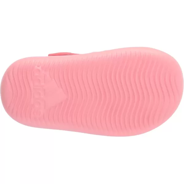 imageadidas Kids Adilette Comfort Slide SandalSuper PopWhiteBlack