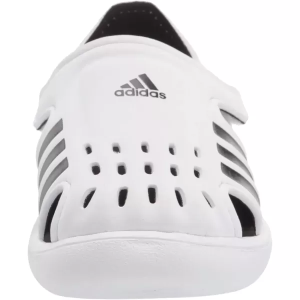 imageadidas Kids Adilette Comfort Slide SandalWhiteBlackWhite