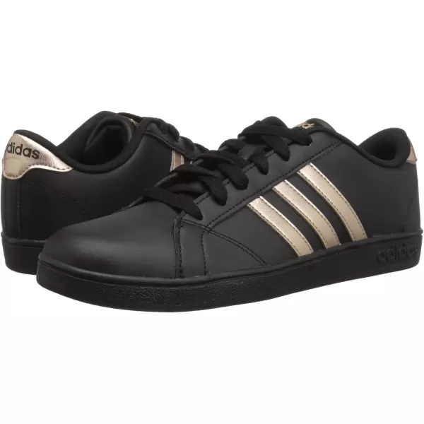 imageadidas Kids Baseline SneakerBlackCopper MetallicBlack