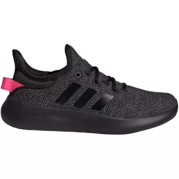 imageadidas Kids Cloudfoam Pure Running ShoeCore BlackCore BlackLucid Pink