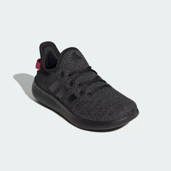 imageadidas Kids Cloudfoam Pure Running ShoeCore BlackCore BlackLucid Pink